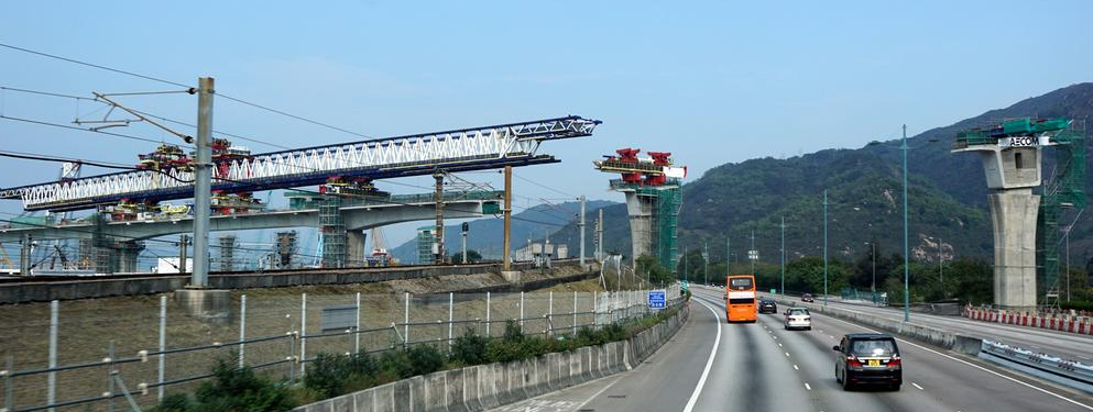 výstavba mostu do Makaa běží