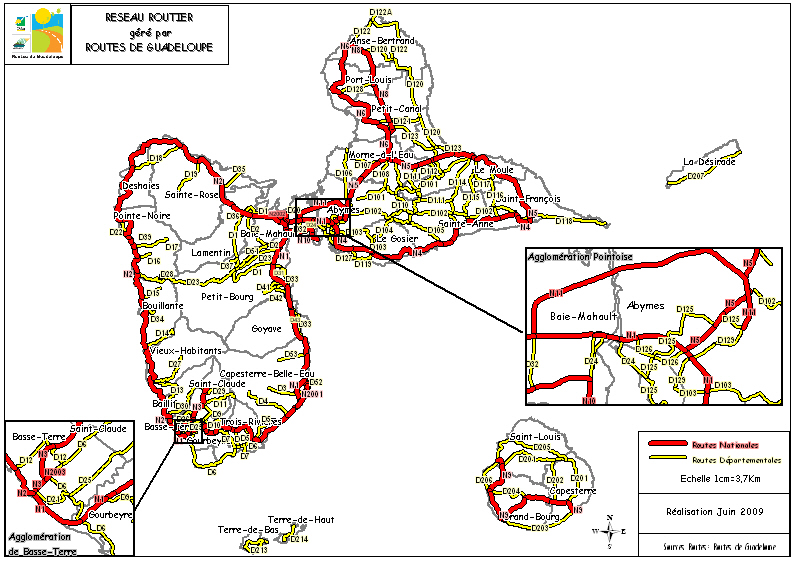 základní síť státních a regionálních silnic