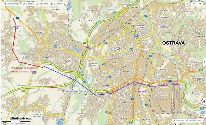 I/11 Rudná x Prodloužená Rudná