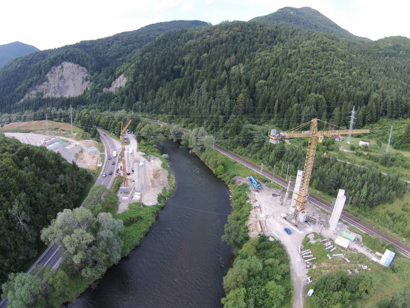 Slovenská D1 u Hrboltové