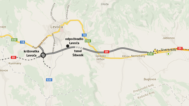 II. úsek<br />zdroj: portál NDS