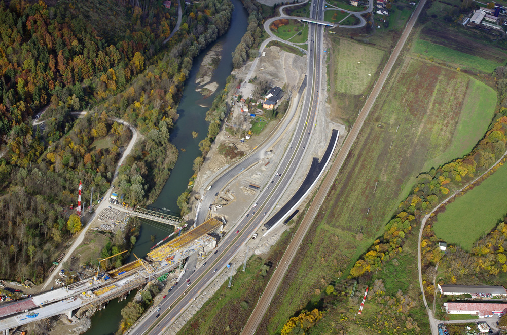 budoucí křižovatka Žilina, sever